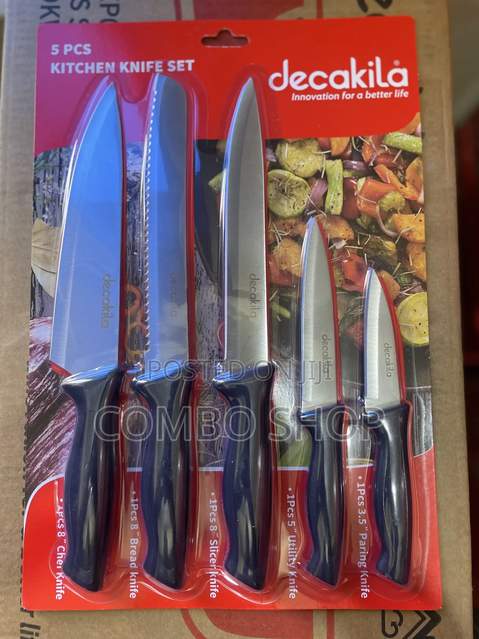 5 PCS Kitchen Knife Set