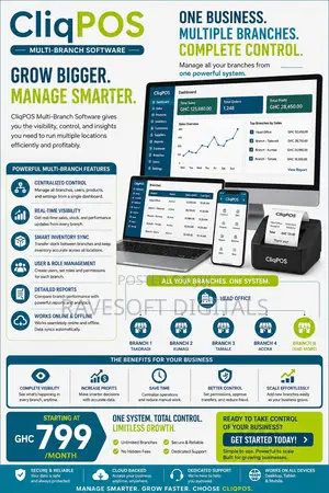 Multi Branch Software- Cliqpos