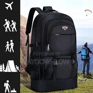 Expandable Large Capacity Oxford Backpack. New