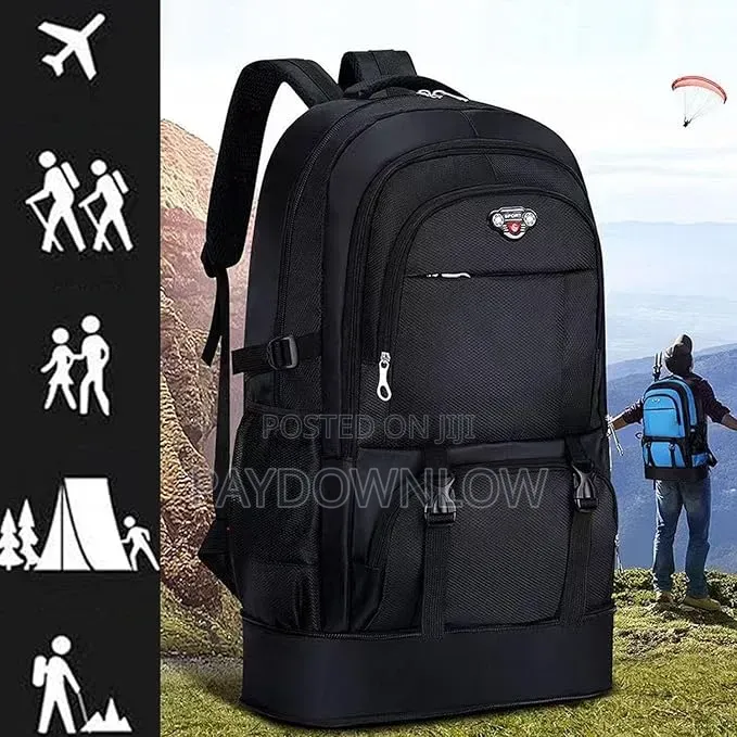 Expandable Large Capacity Oxford Backpack. New