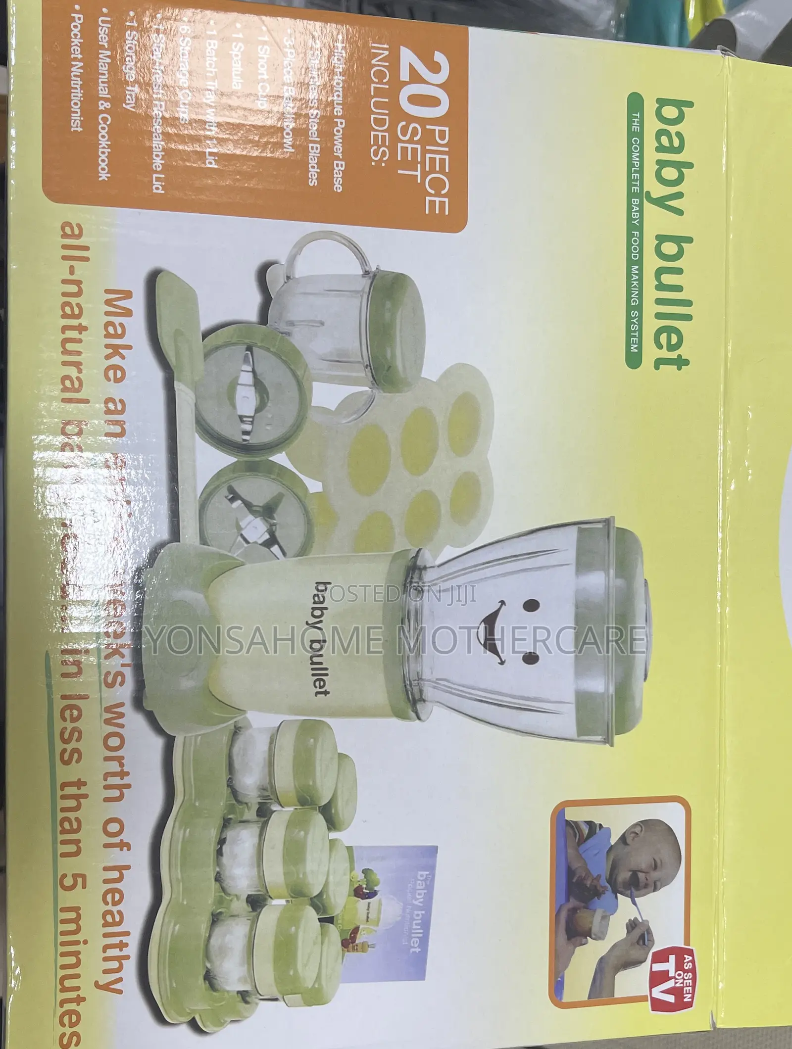 Baby Bullet the Complete Baby Food Making System Blender