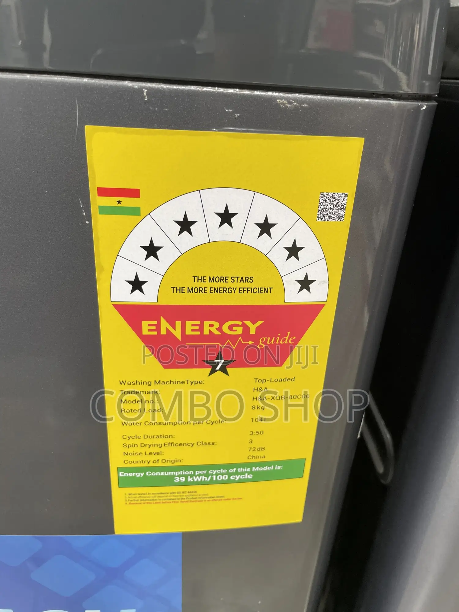 8kg Fully Automatic Washing Machine