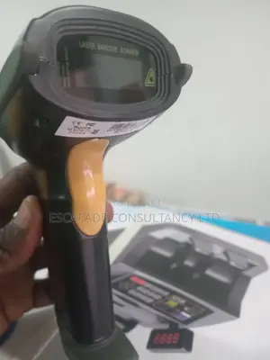 Barcode Scanner 1d Manual With Stand (Escapade)