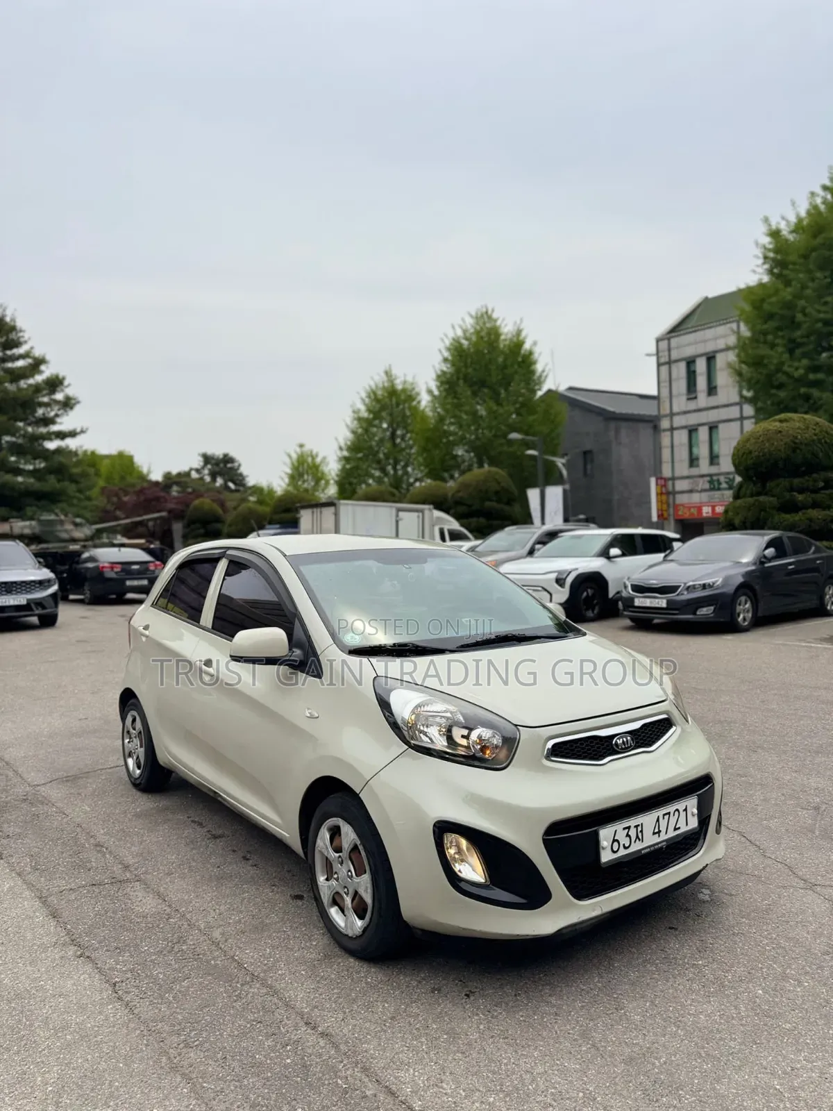 Kia Morning 2014 Beige