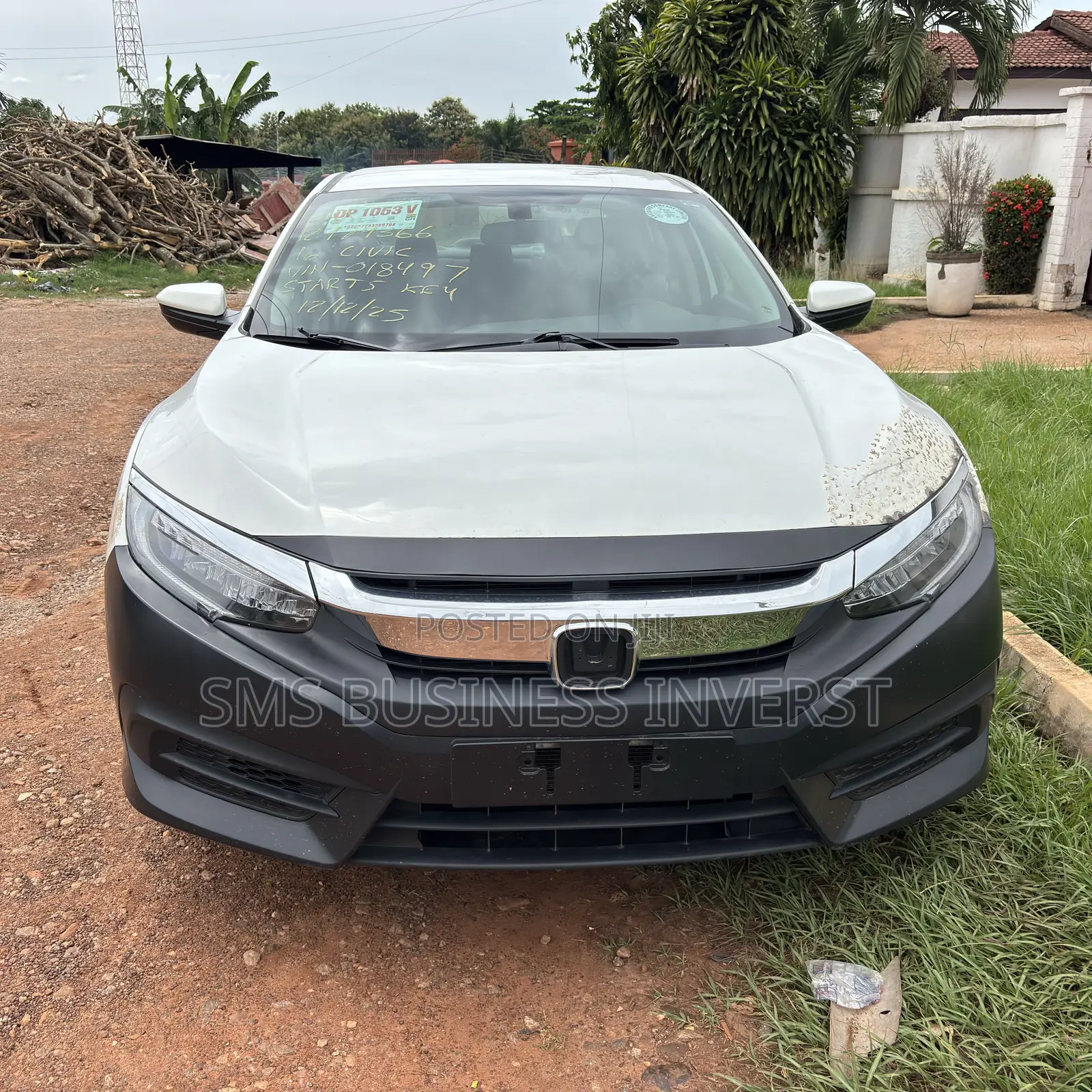 Honda Civic EX 4dr Sedan (1.5L 4cyl) 2016 White