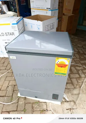 Goldstar 150liter Single Door Chest Freezer+ Glass Top