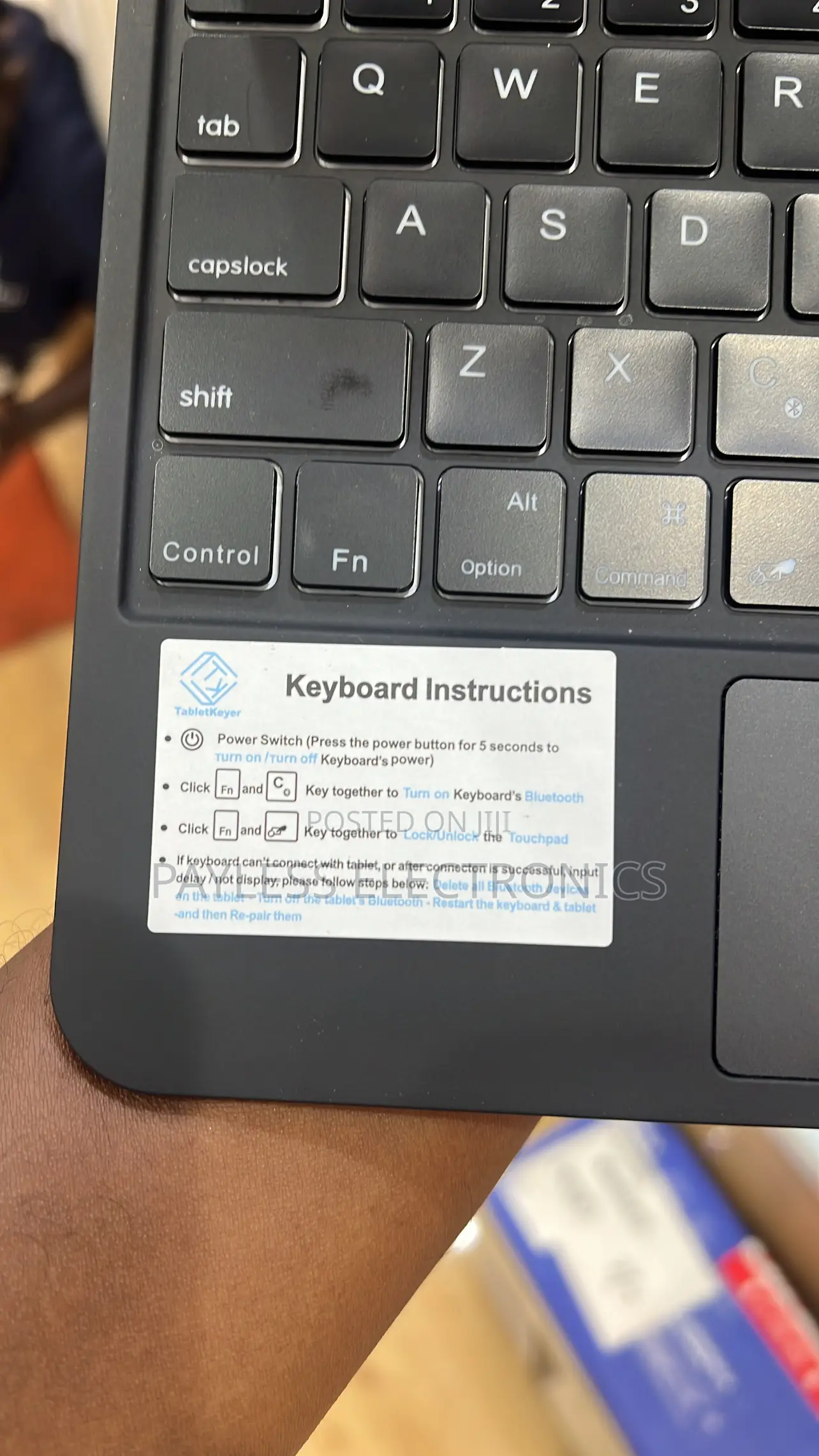 Bluetooth Keyboard for iPad Pro 11inch 3rd N 4th Gen