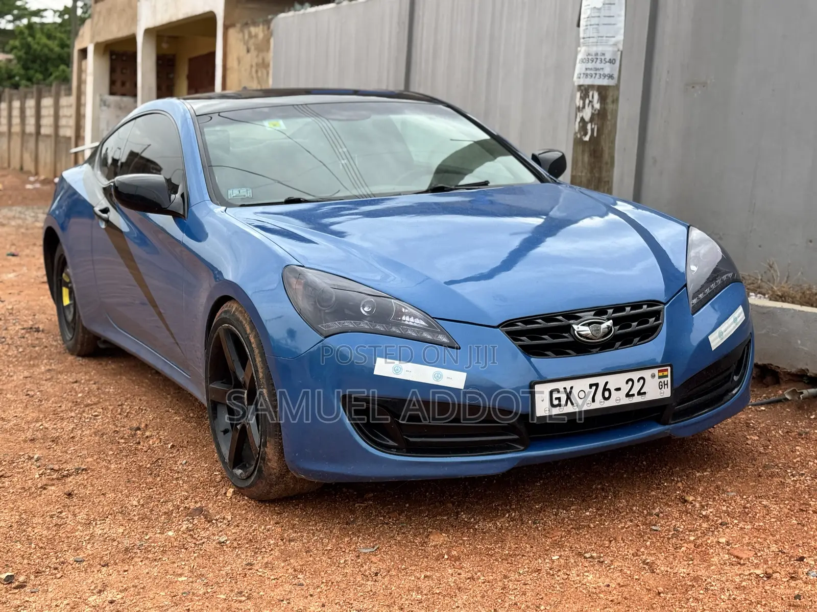 Hyundai Genesis 2011 Blue