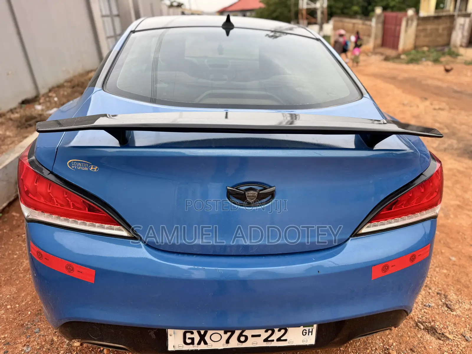 Hyundai Genesis 2011 Blue