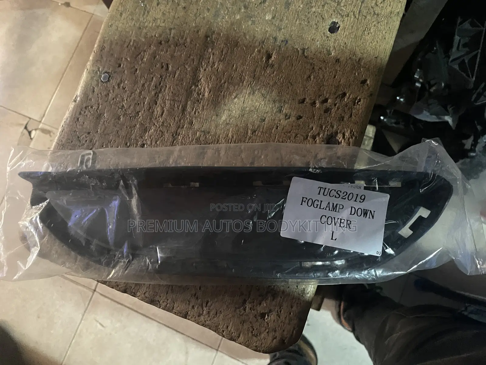Hyundai Tucson 2019–2021 Fog Light Lower Cover – Front Bumper Trim