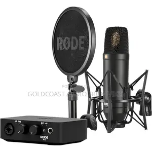 Rode Nt1 Ai-1 Complete Studio Kit,Microphone and Audio Interface