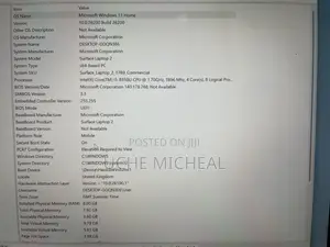 Laptop Microsoft Surface 2 8GB Intel Core i5 SSD 256GB