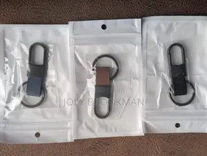 Metal and Leather Keychains, Creative Key Rings