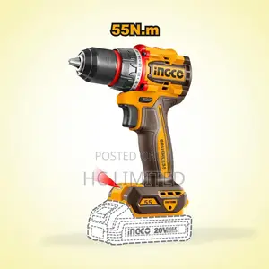 Ingco 55nm Compact Brushless Cordless Drill 20v- Cdli205581
