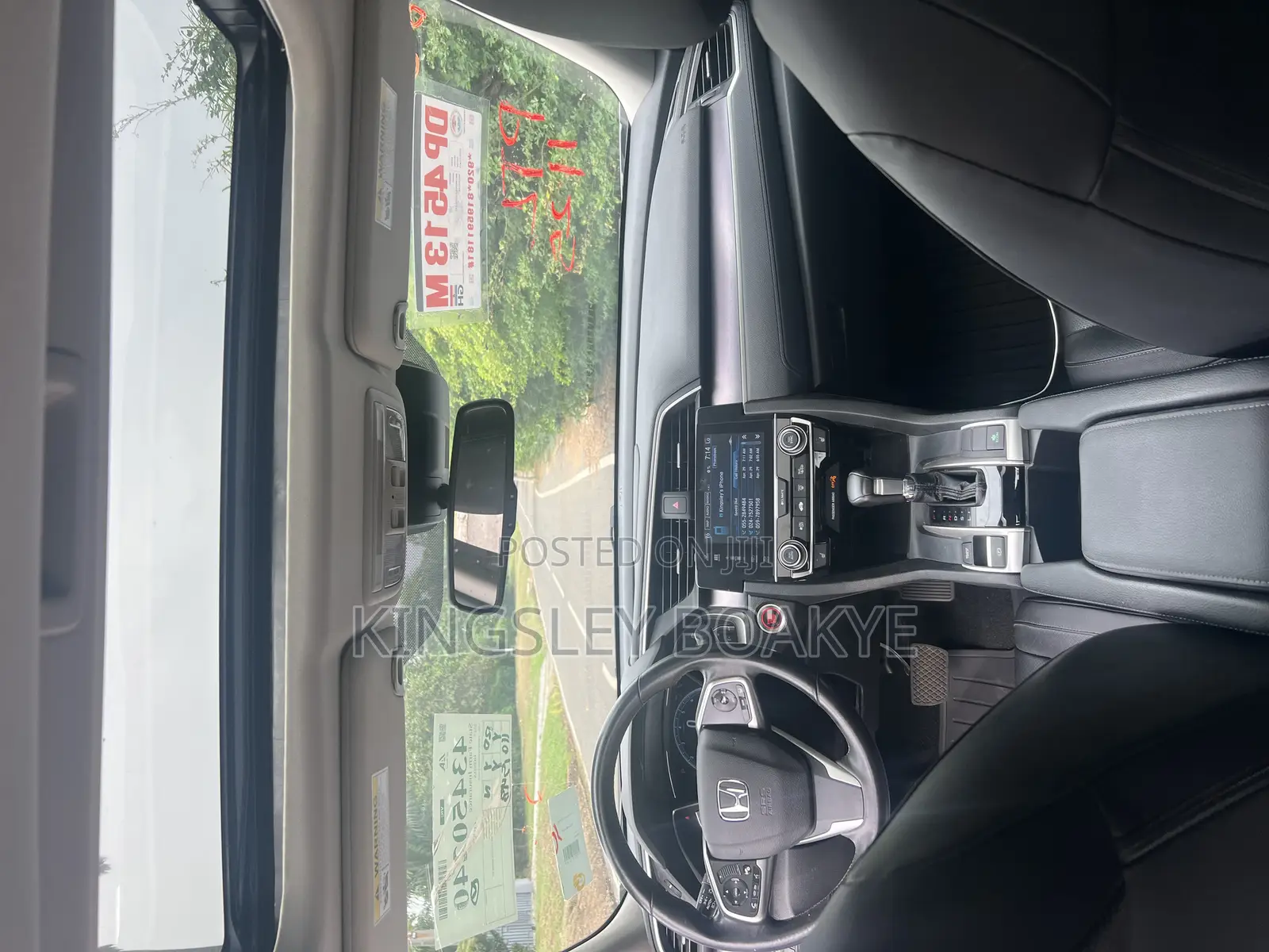Honda Civic Touring 4dr Sedan (1.5L 4cyl) 2017 White