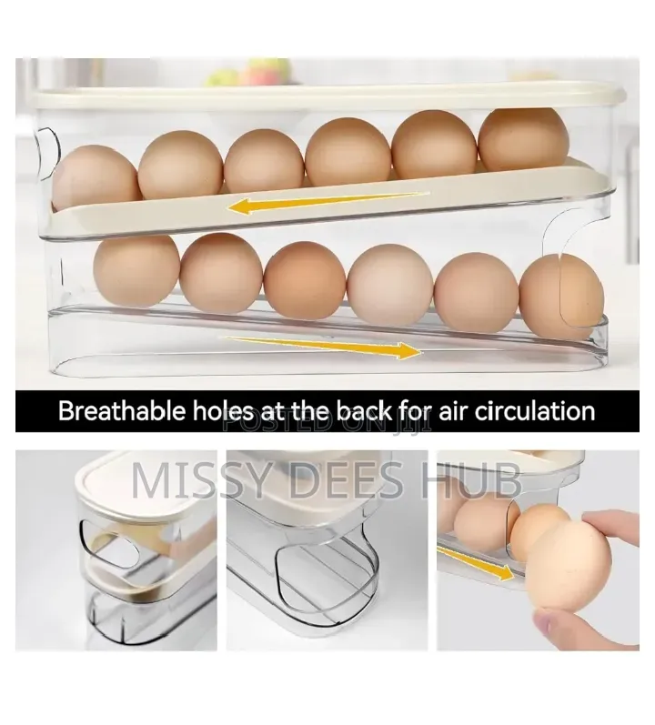 2 Tier Rolling Egg Dispenser