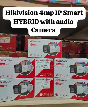 Hikivision 4mp Hybrid Camera Ip With Audio Cctv Ds-2cd1043g2-li Bullet