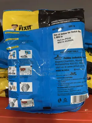 105 Dr Fixit Powder Waterproof 500g/0.5kg