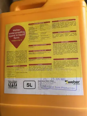 5kg Weber Waterproofing Liquid