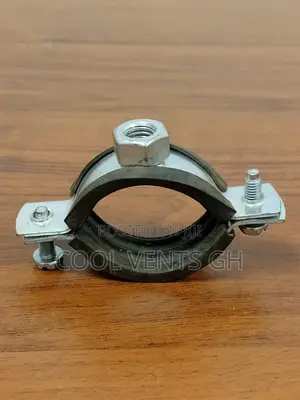 Pipe Clamp, For 3/4-inch Diameter Pipe, With Rubber Insulation