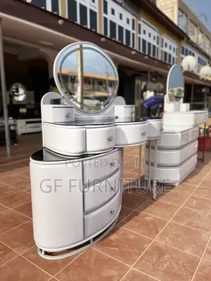The Ultimate High-Gloss Led Dressing Mirror Set