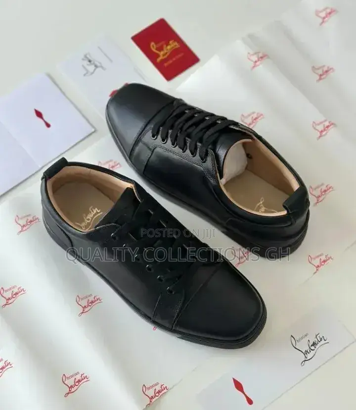 Christian Louboutin Louis Junior Black