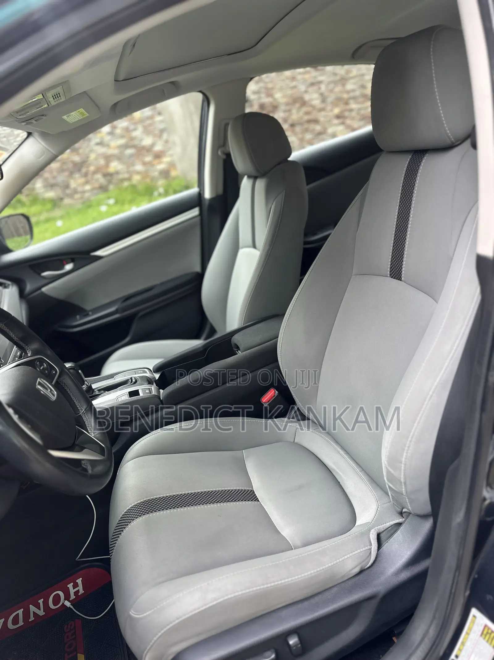 Honda Civic EX Sedan 2019 Gray