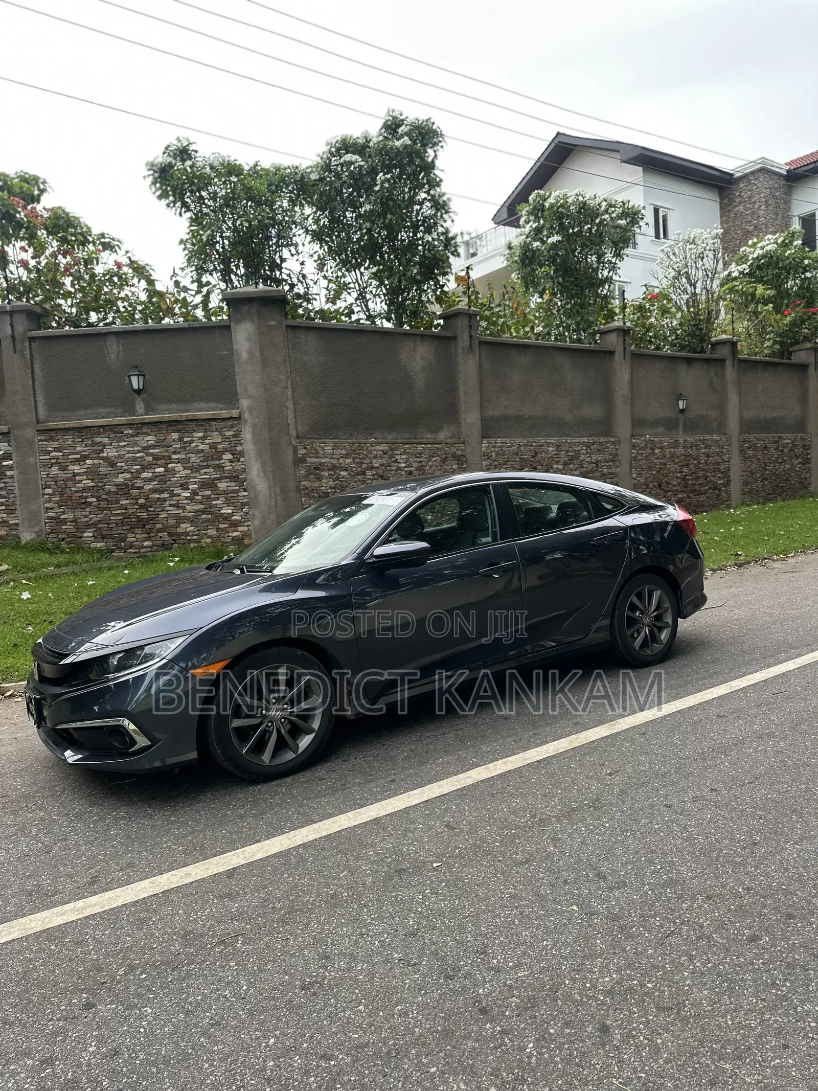 Honda Civic EX Sedan 2019 Gray