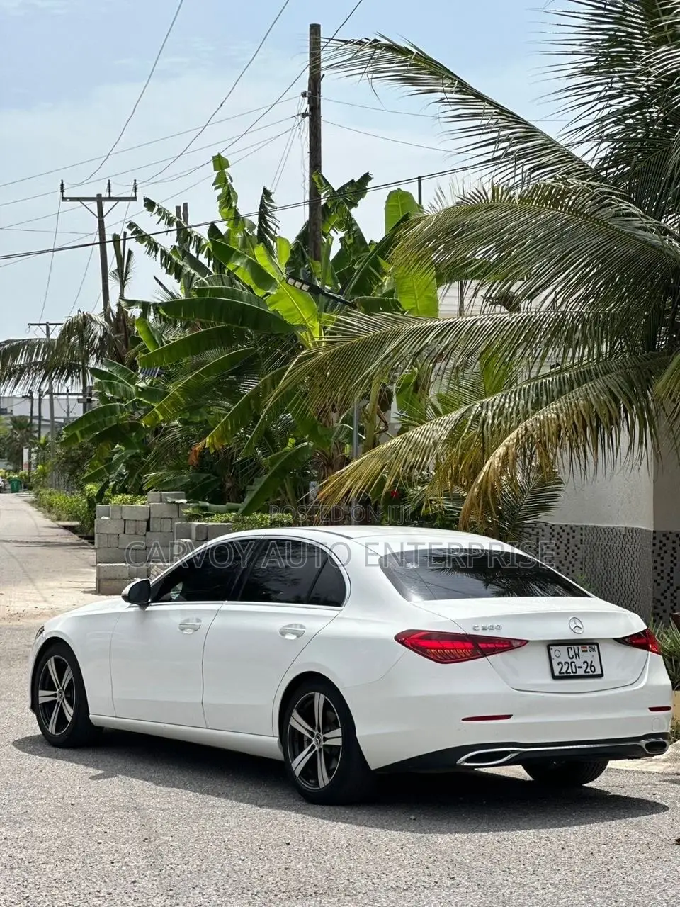 Mercedes-Benz C300 2022 White
