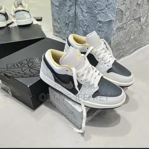Original Air Jordan 1 Low Beaded Swoosh