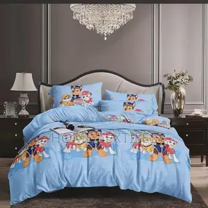 Paw Patrol 3 Pieces Bedsheet Set (1 Bedsheet and 2 Pillowcases)