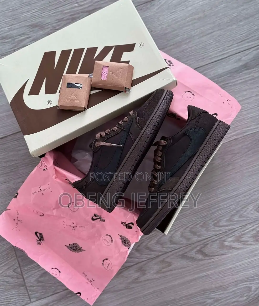 Original Jordan 1 Low Travis Scott Coffee