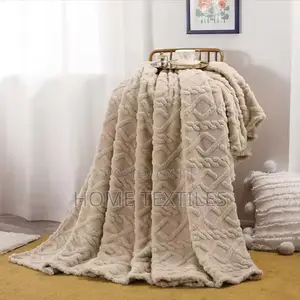 3 Pieces Beige Curtains (1 Blanket With 2 Pillowcases)Beige and Other