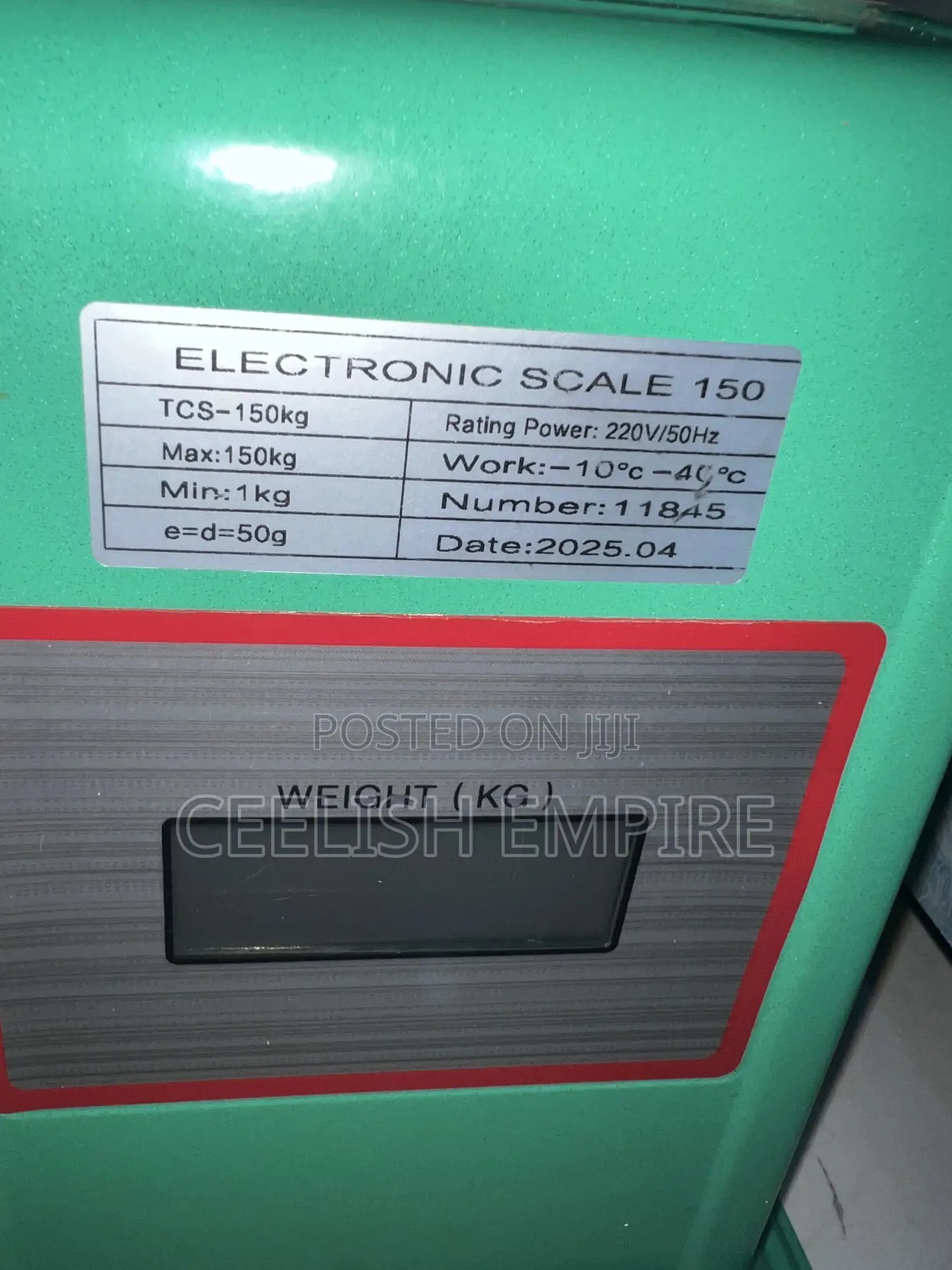 150kg Tabletop Scale