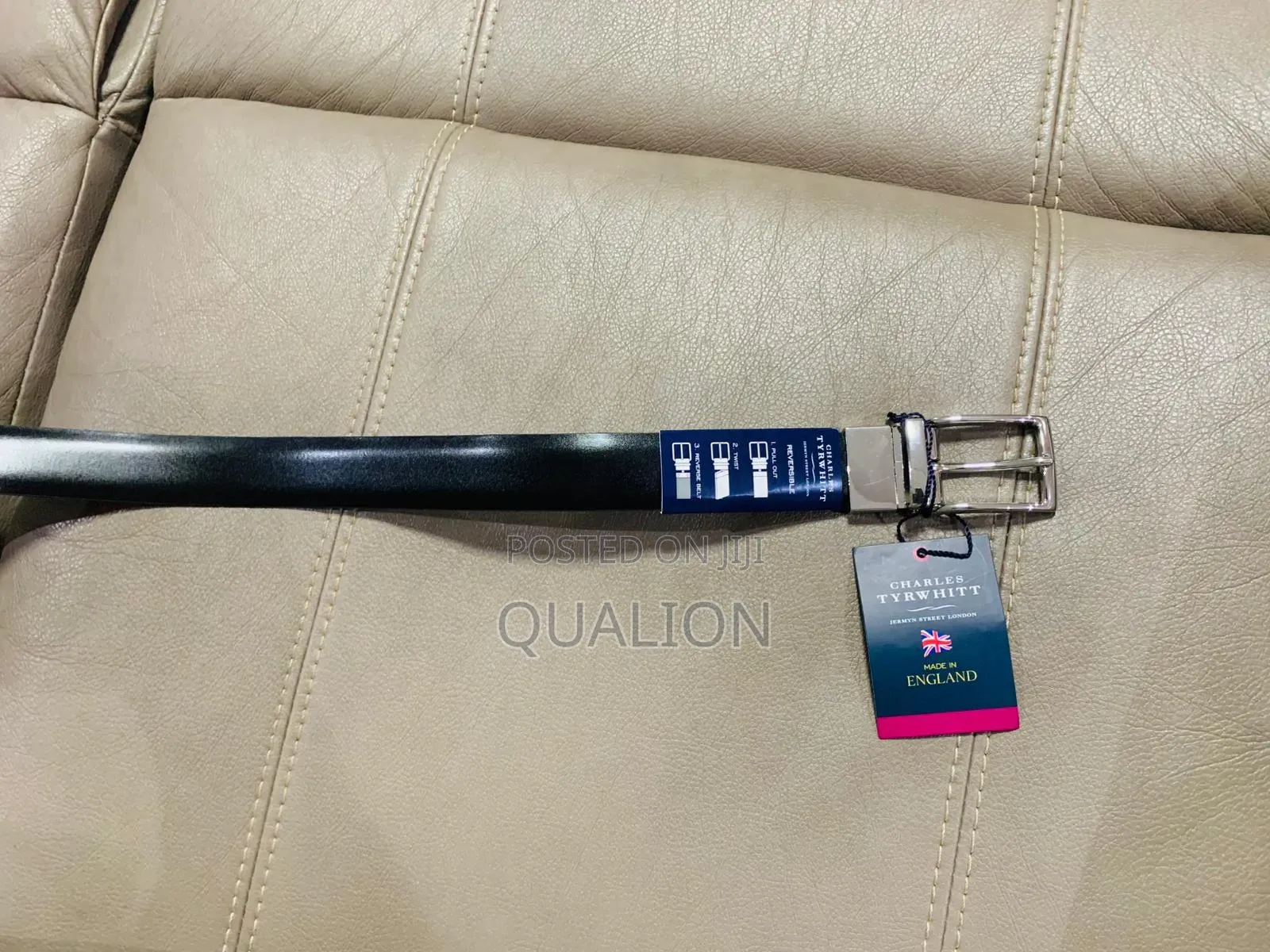Charles Tyrwhitt Reversible Leather Belt