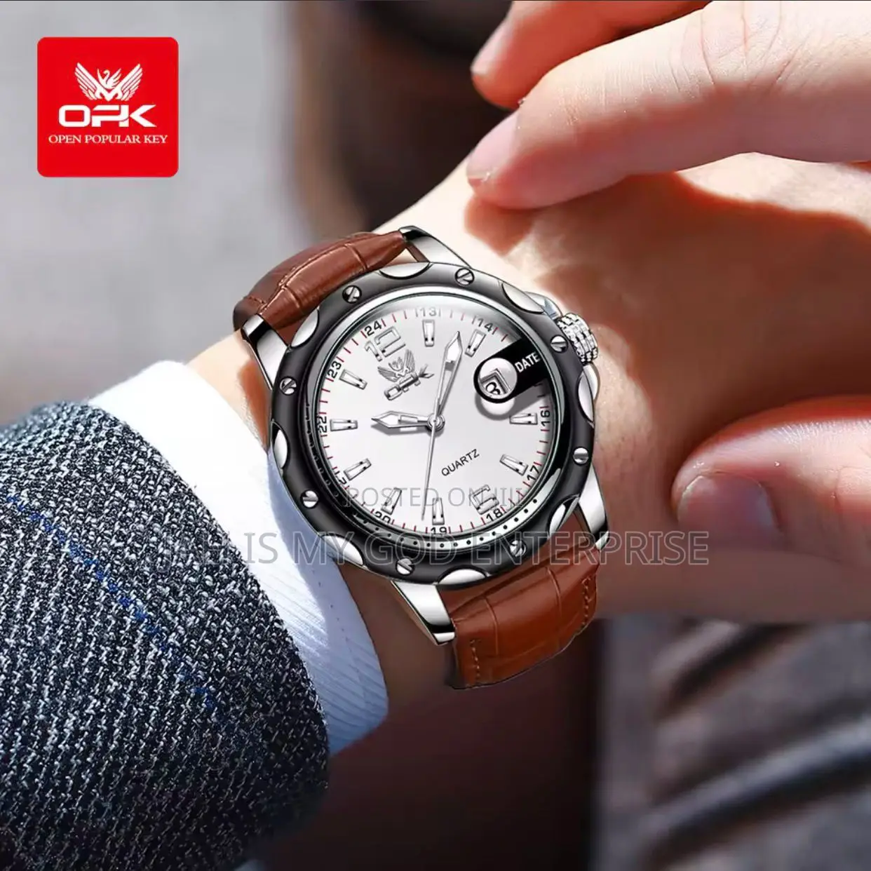 Opk 6026 Casual and Minimalist Men's Quartz Watch