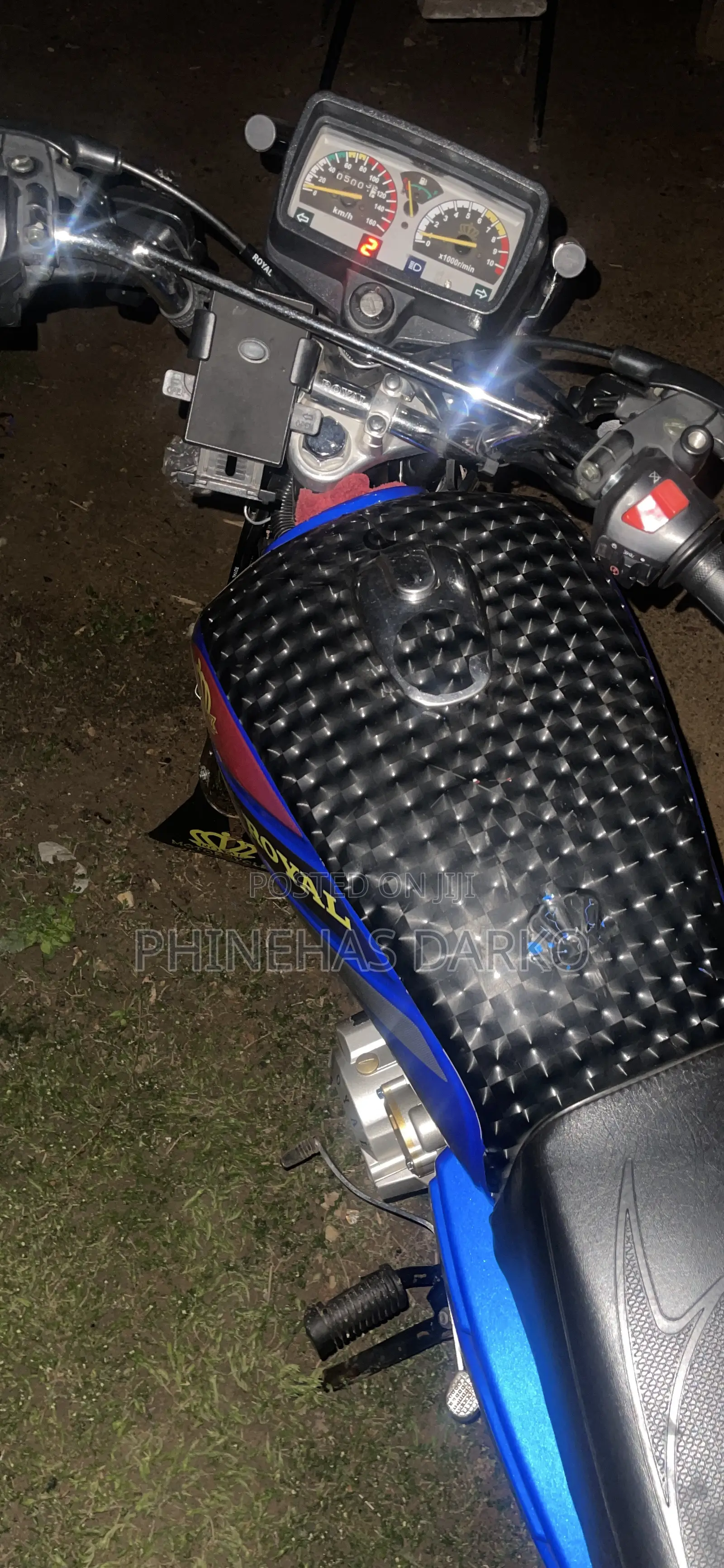 New Royal RY125 2025 Blue