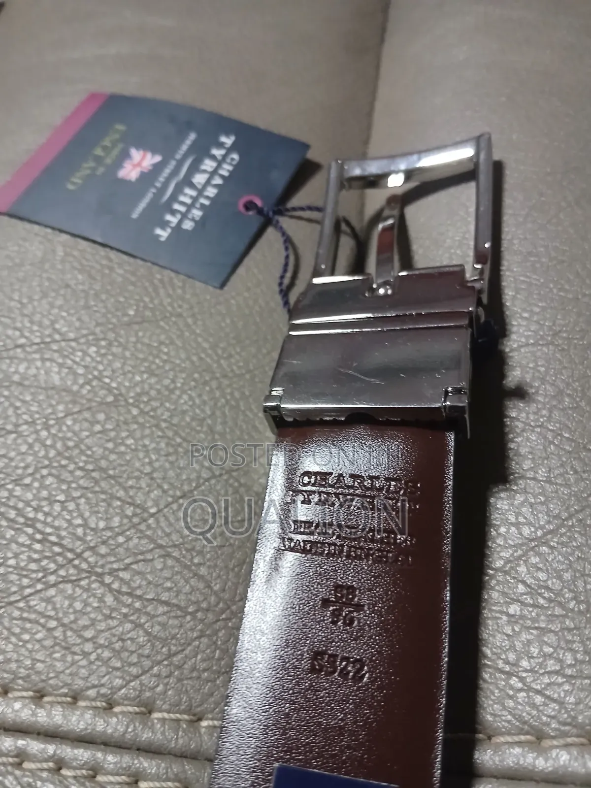 Charles Tyrwhitt Reversible Leather Belt
