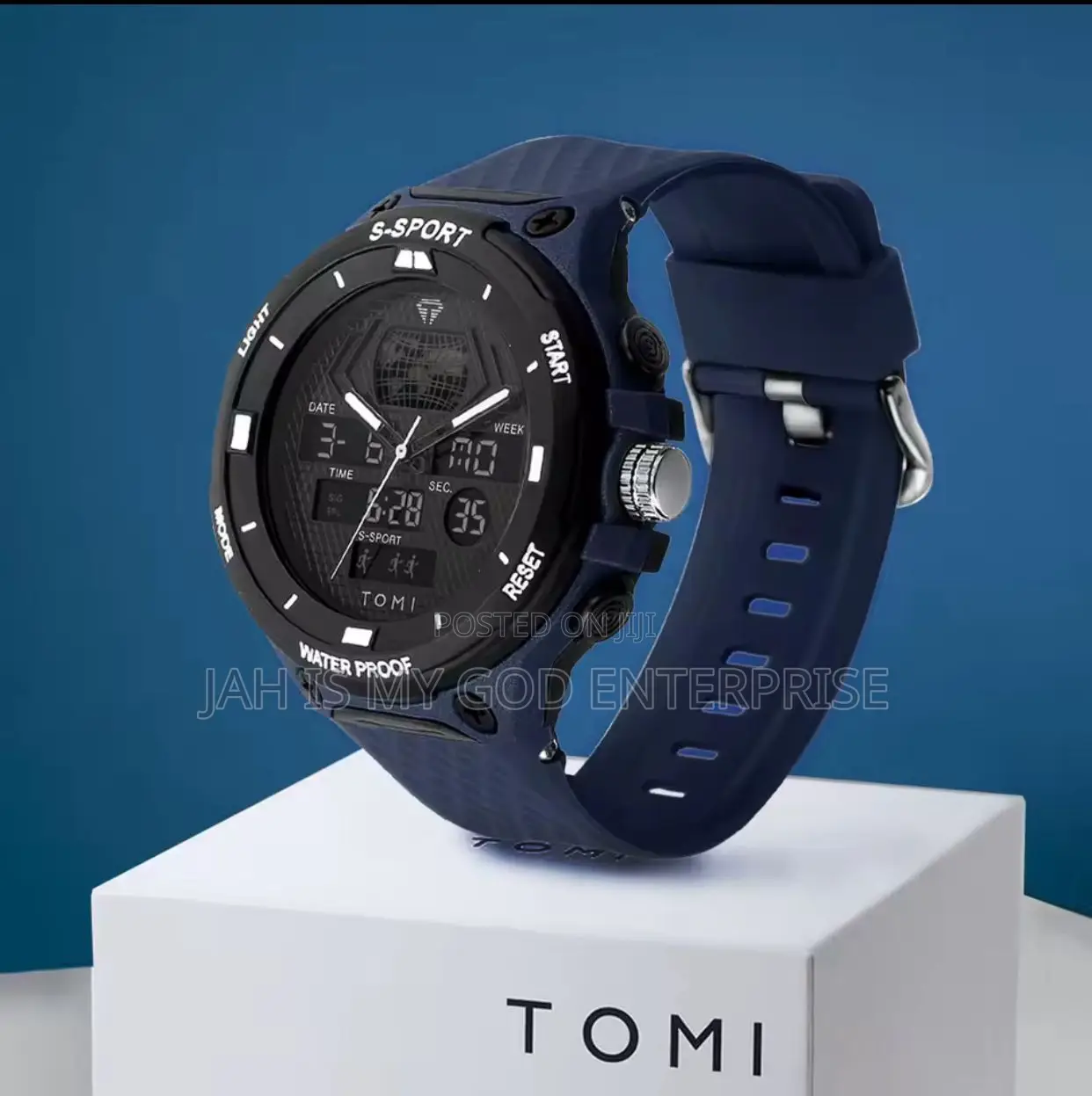 Tomi T215 Men's Waterproof Sports Electronic Student Military Watch