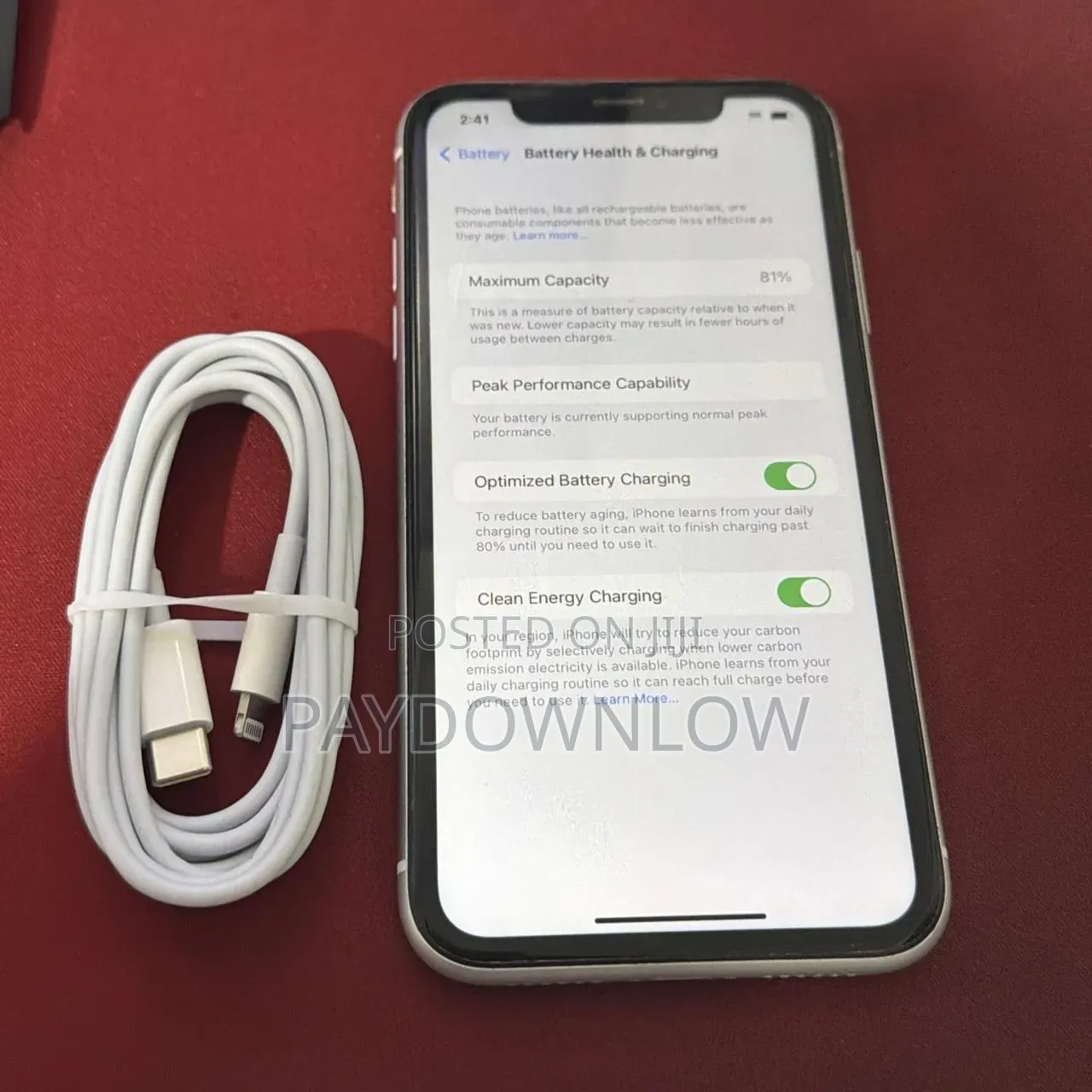 Apple iPhone XR 64 GB White