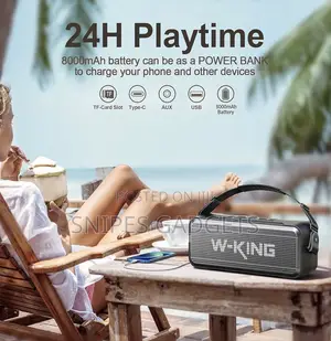 W-King D7-1 Portable Bluetooth Speaker