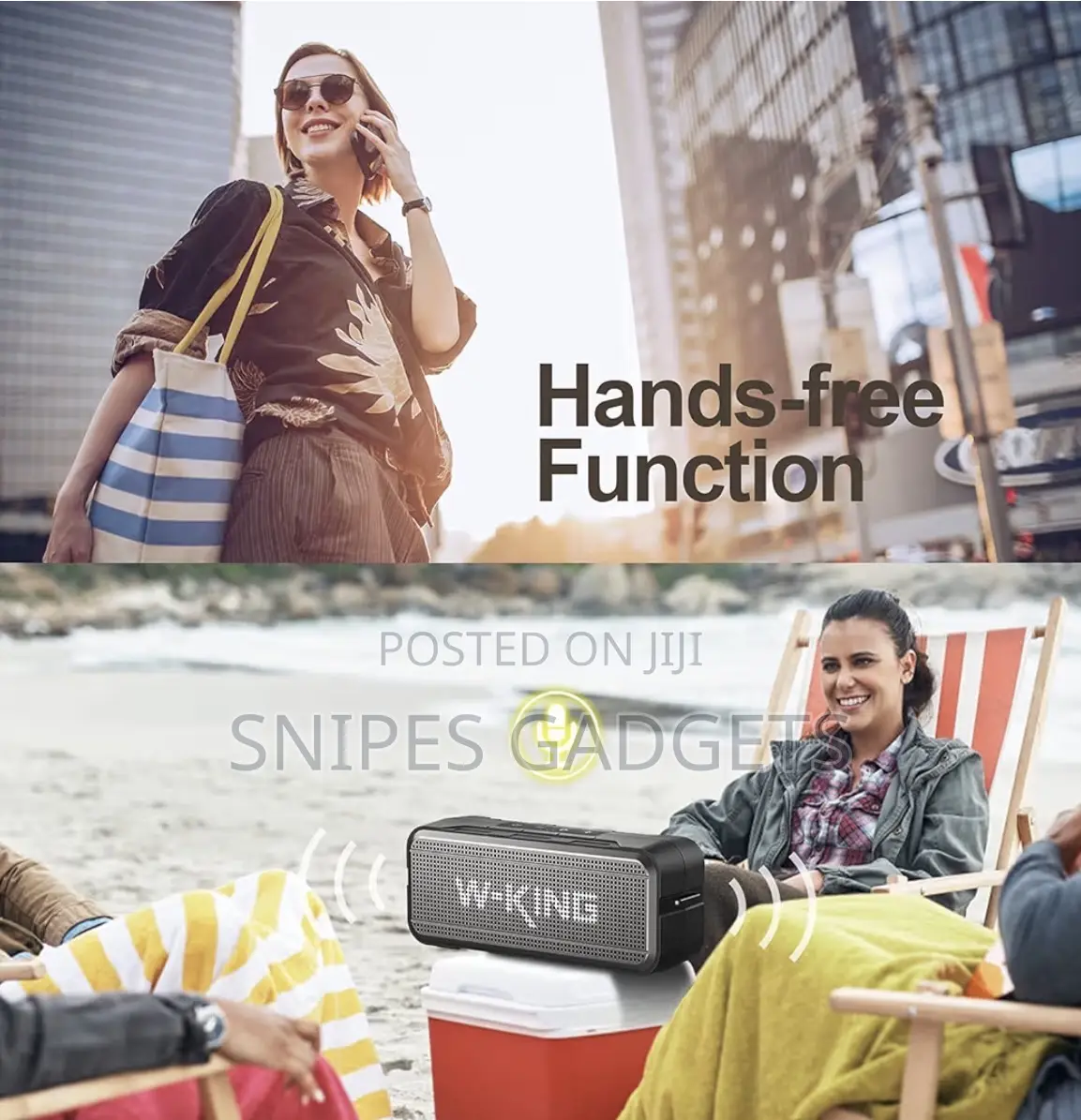W-King D7-1 Portable Bluetooth Speaker