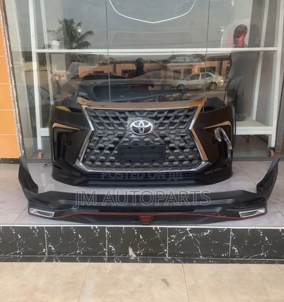 Toyota Fortuner 2021 Changed to Lexus Front Bumper