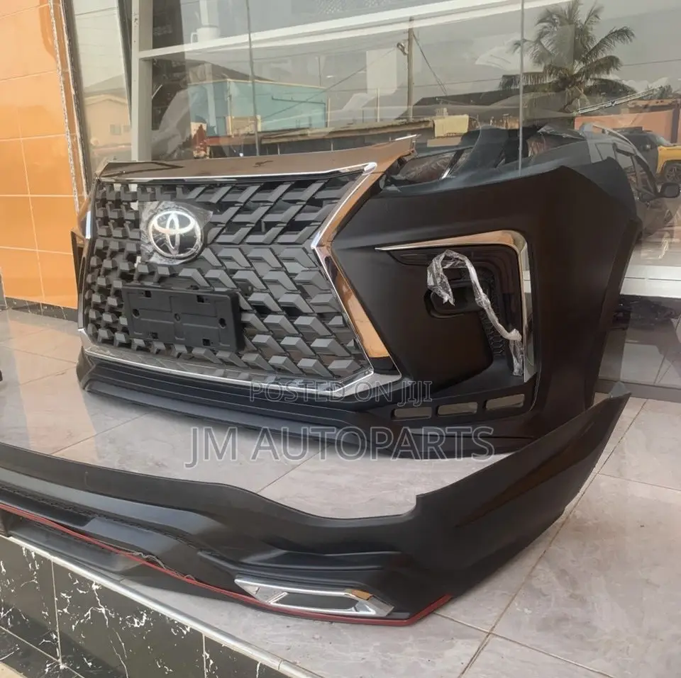 Toyota Fortuner 2021 Changed to Lexus Front Bumper