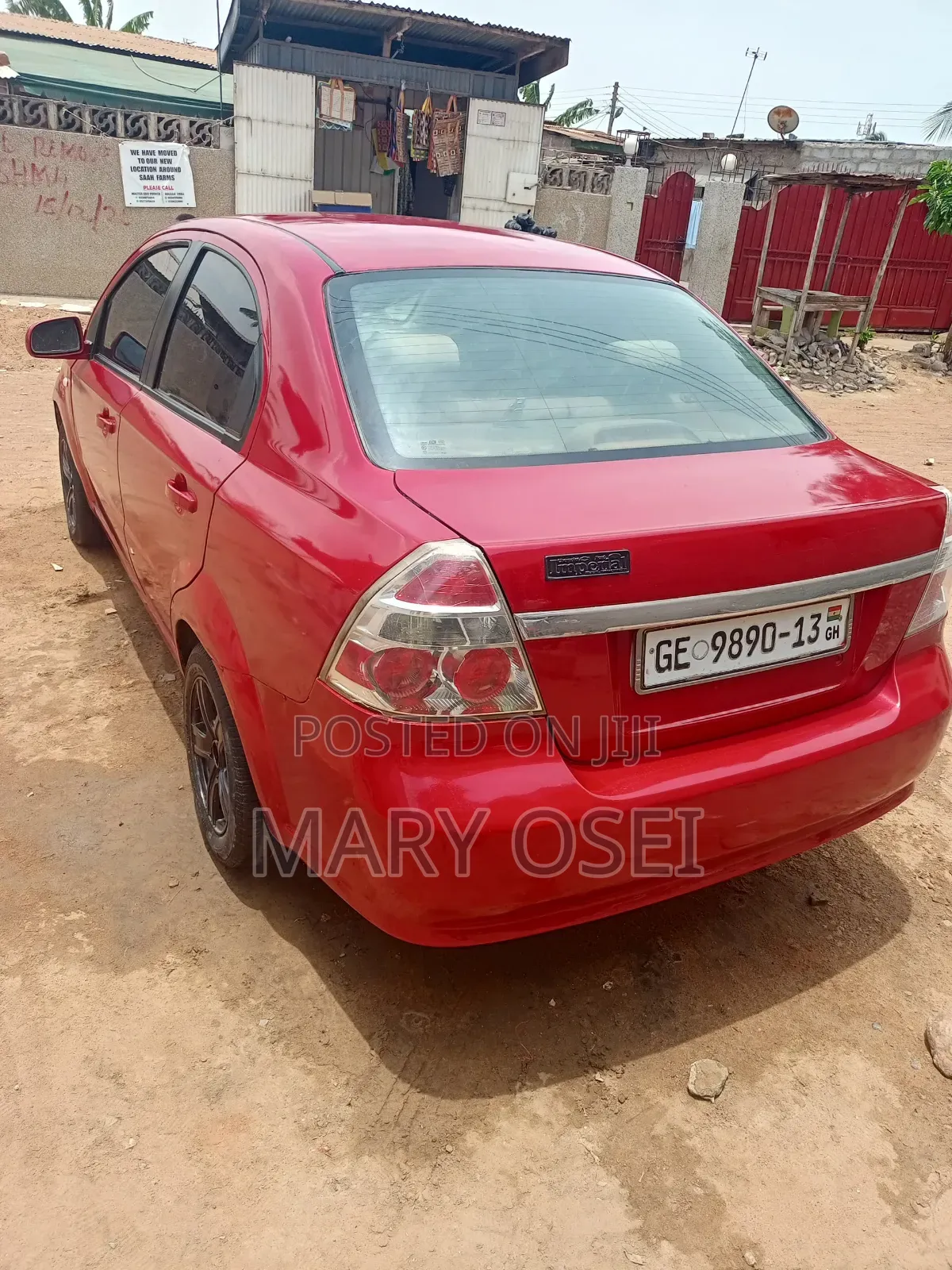 Chevrolet Aveo 1.6 LS 2008 Red