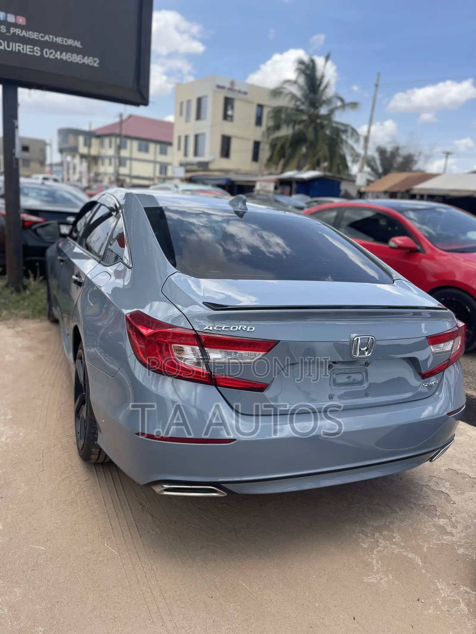 Honda Accord Sport (1.5L 4cyl Turbo CVT) 2019 Gray