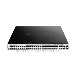 D-Link 52port Gigabit Web Smart Poe Switch 4 Gigabit SFP DGS-1210-52mp