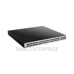 D-Link 52port Gigabit Web Smart Poe Switch 4 Gigabit SFP DGS-1210-52mp
