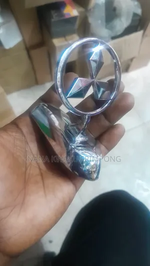 Mitsubishi Brand Car Hood Mascot Ornament, Bonnet Badge