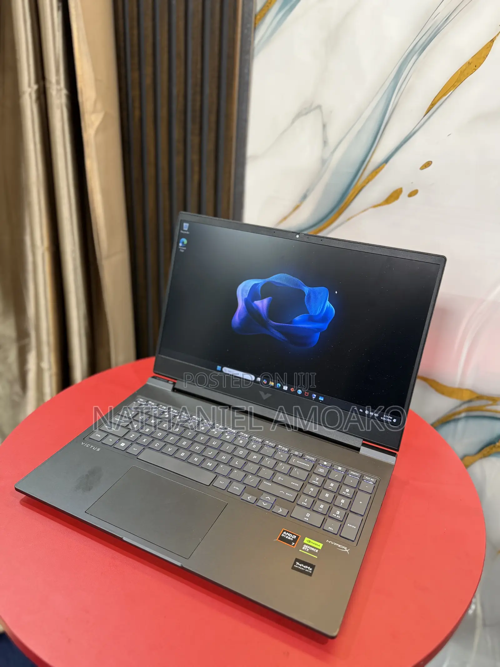 New Laptop HP Victus 15 16GB AMD Ryzen 7 SSD 512GB
